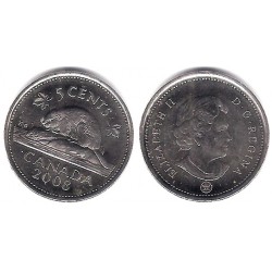 (491) Canadá. 2008. 5 Cents (SC)