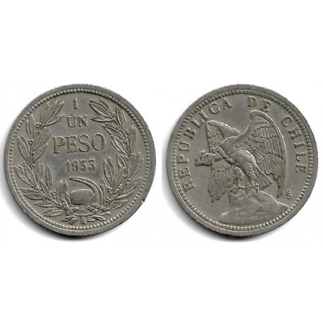 (176.1) Chile. 1933. 1 Peso (MBC)