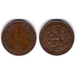 (132.1) Países Bajos. 1905. 1 Cent (EBC)