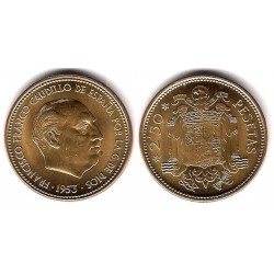 Estado Español. 1953*(19-54). 2½ Pesetas (SC-)