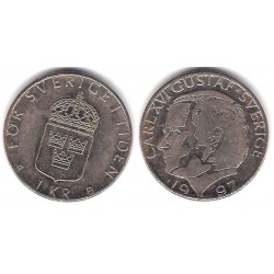 (852a) Suecia. 1997. 1 Krona (MBC)