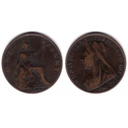 (790) Gran Bretaña. 1899. 1 Penny (BC)