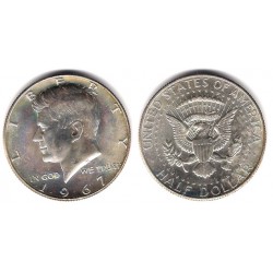 (202a) Estados Unidos de América. 1967. Half Dollar (EBC+/SC-) (Plata)