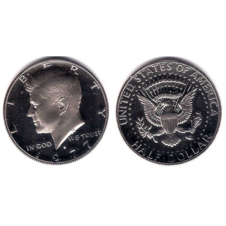 (A202b) Estados Unidos de América. 1977(S). Half Dollar (Proof)