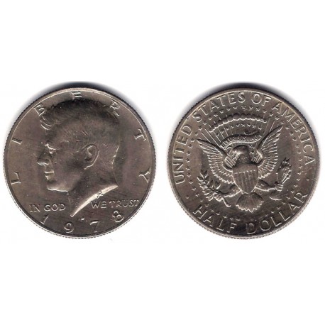 (A202b) Estados Unidos de América. 1978(D). Half Dollar (MBC)