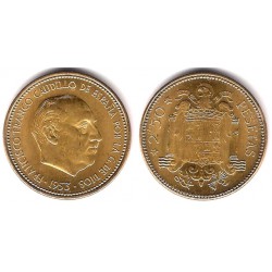 Estado Español. 1953*(19-56). 2½ Pesetas (SC)