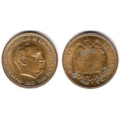 Estado Español. 1953*(19-56). 2½ Pesetas (SC)