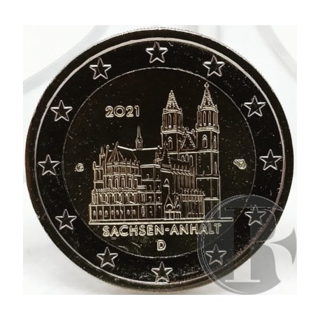 Alemania. 2021(J). 2 Euro (SC)