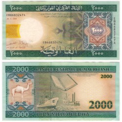 (14a) Mauritania. 2004. 2000 Ouguiya (EBC)