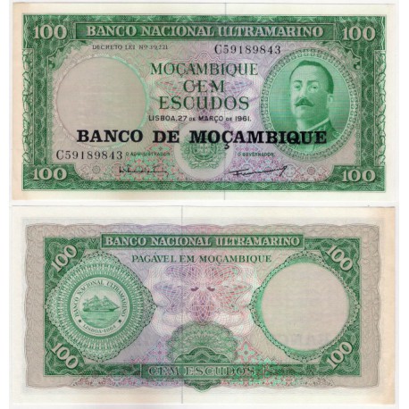 (117) Mozambique. 1976. 100 Escudos (EBC)