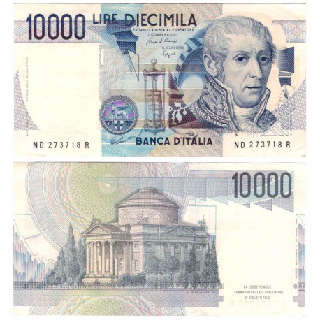 (112b) Italia. 1984. 10000 Lira (EBC-)