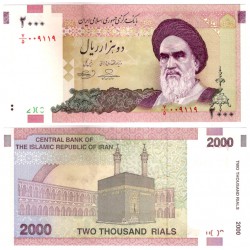 (144d) Irán. 2005-13. 2000 Rials (SC)