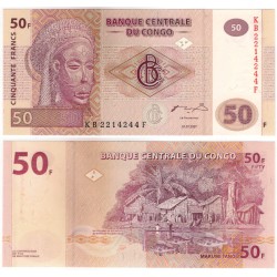 (97a) Congo. 2007. 50 Francs (SC)