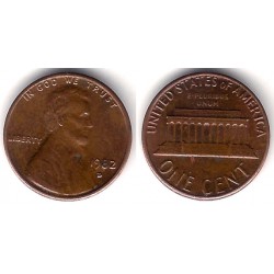 (201) Estados Unidos de América. 1982(D). 1 Cent (MBC)