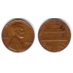 (201) Estados Unidos de América. 1964. 1 Cent (MBC-)