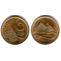 (622.1) Egipto. 1984. 5 Piastres (EBC+)