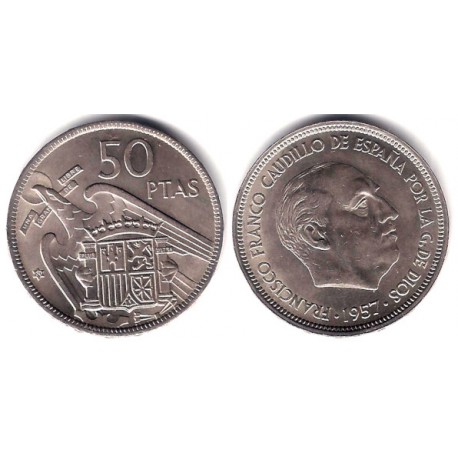 Estado Español. 1957*(60). 50 Pesetas (EBC)