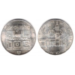 (2927) Austria. 1974. 100 Schilling (SC) (Plata)