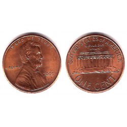 (201) Estados Unidos de América. 2005. 1 Cent (SC-)