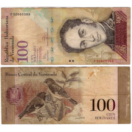 (93d) Venezuela. 2011. 100 Bolivares (MBC-)