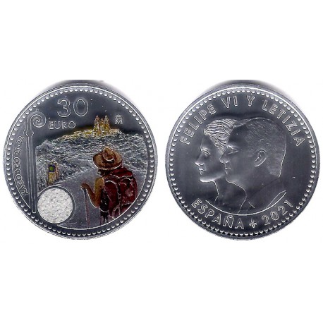 España. 2021. 30 Euro (SC) (Plata)