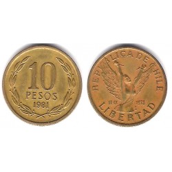 (218.1) Chile. 1981. 10 Pesos (MBC-)