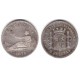 Gobierno Provisional. 1870*(18-73). 2 Pesetas (MBC-) (Plata) Ceca de Madrid DE-M