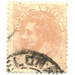 (210) 1882. 15 Céntimos. Alfonso XII (Usado)