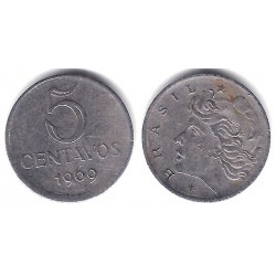 (577.2) Brasil. 1969. 5 Centavos (MBC)