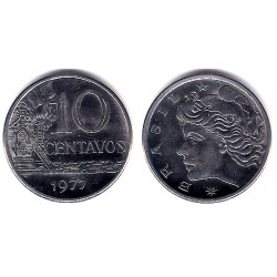 (578.1a) Brasil. 1977. 10 Centavos (EBC+)