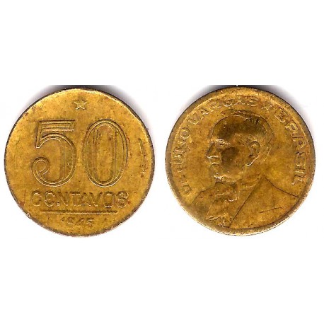 (557a) Brasil. 1945. 50 Centavos (BC)