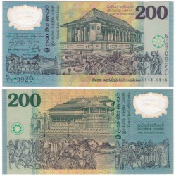 (114b) Sri Lanka. 1998. 200 Riels (SC)