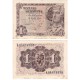 Estado Español. 1948. 1 Peseta (SC) Serie A. Manchas