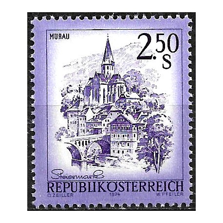 Austria. 1974. 2.50 Schilling (Nuevo) Murau