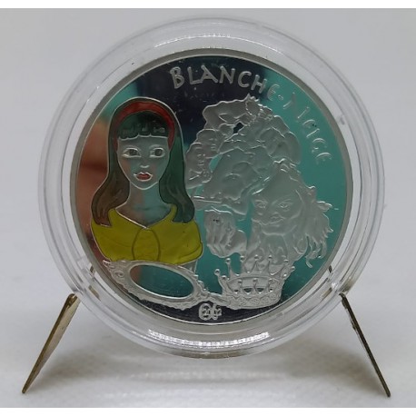 Francia. 2002. 1½ Euro (Proof) (Plata) Blanche Neige