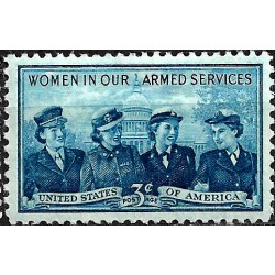 Estados Unidos de América. 1952. 3 Cents (Nuevo) Women in our armed services