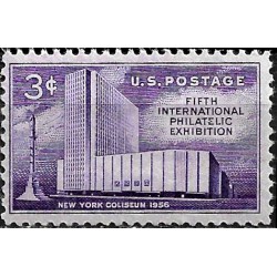 Estados Unidos de América. 1956. 3 Cents (Nuevo) 5th Int. Philatelic Exhibition