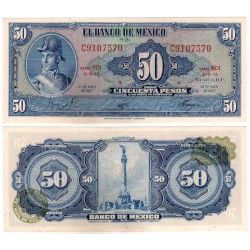 (49q) Estados Unidos Mexicanos. 1967. 50 Pesos (EBC+)