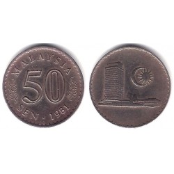 (5.3) Malasia. 1981. 50 Sen (MBC)