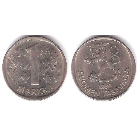 (49a) Finlandia. 1980. 1 Markka (EBC)