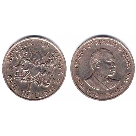 (20) Kenia. 1989. 1 Shilling (MBC)