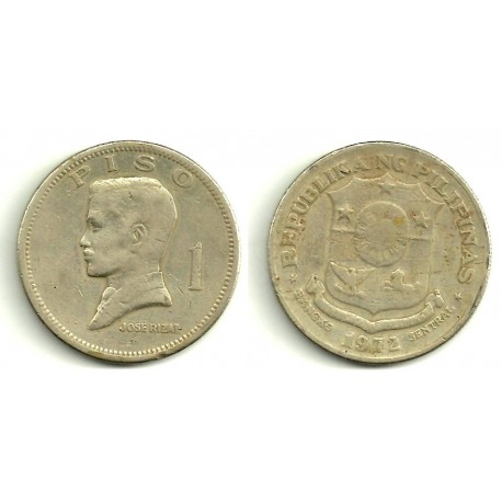 (203) Filipinas. 1972. 1 Piso (RC)