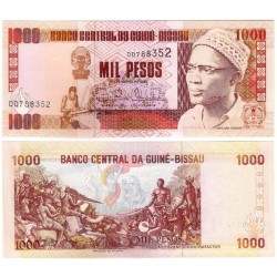 (13) Guinea-Bissau. 1993. 1000 Pesos (SC)