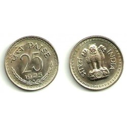 (49) India. 1975. 25 Paise (EBC)