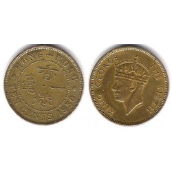 (25) Hong Kong. 1949. 10 Cents (MBC)