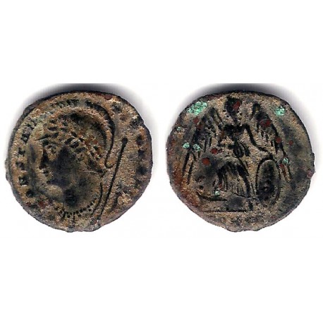 Constantinopolis. siglo 4 d.C. Follis (BC/BC+)