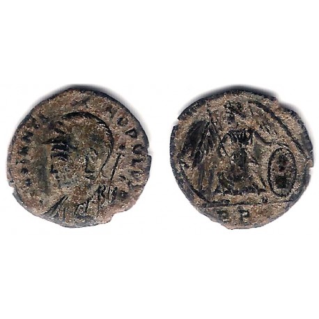 Constantinopolis. siglo 4 d.C. Follis (BC/BC+)