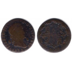 Fernando VII. 1833. 8 Maravedi (BC-) Ceca de Segovia