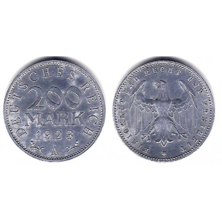 (35) Imperio Alemán (Weimar). 1923A. 200 Mark (SC-)