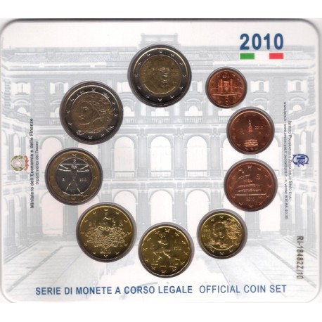 Italia. 2010. Cartera Oficial (SC)